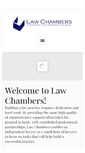 Mobile Screenshot of lawchambers.com
