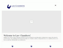 Tablet Screenshot of lawchambers.com
